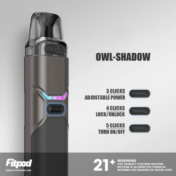 FITPOD O-SHADOW 小煙主機 通用小蠻牛 (7) FITPOD O SHADOW 小煙主機 通用小蠻牛主機 電子煙 r1主機 OXVA主機 蒸氣店 潮流商城