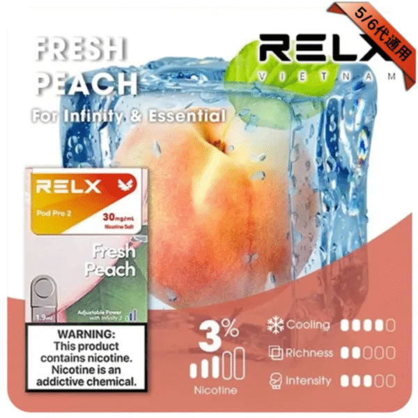 Relx煙彈 五/六代通用拋棄式煙彈 Relx煙彈 五/六代通用拋棄式煙彈 RELX煙彈 RELX RELX 悅刻電子煙 四代電子煙 五代拋棄式電子煙 電子菸 拋棄式電子菸 RELX五六代 蒸氣店